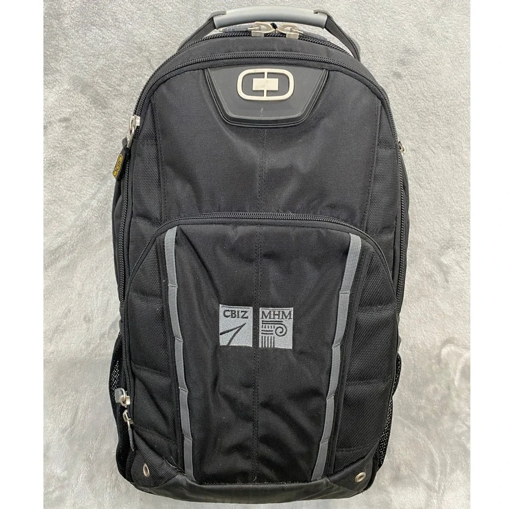 Ogio Airflow Axle Laptop Multi Pocket Bolt Pack Backpack Black Travel Motorcycle